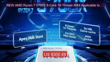NEW AMD Ryzen 7 5700X 8-Core 16-Thread AM4 Applicable to B550... -- Amazing Value 2026 | Must Have!