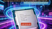 For Intel Core i3 4170 3.7GHz Dual-Core SR1PL LGA 1150 CPU ... -- Top Pick 2026 | Unbeatable Price!