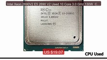 Intel Xeon 2690V2 E5 2690 V2 Used 10 Core 3.0 GHz 130W  CPU Pr... -- Best Buy 2026 | Great Quality!