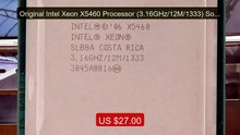 Original Intel Xeon X5460 Processor (3.16GHz/12M/1333) Socket 771 Q... -- Top Rated 2026 | Buy Now!
