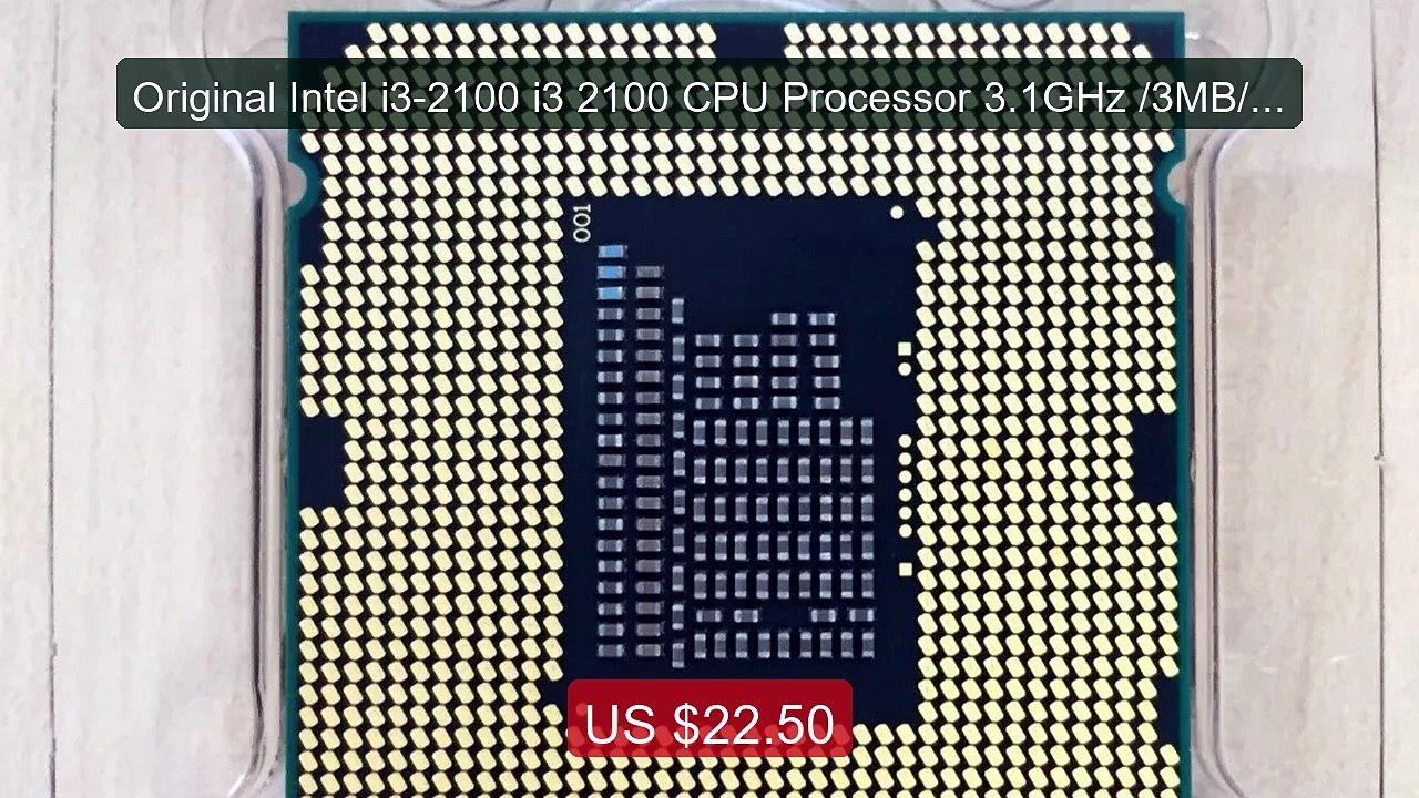 Original Intel i3-2100 i3 2100 CPU Processor 3.1GHz /3MB/Dual Core ... -- Top Rated 2026 | Buy Now!