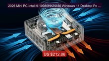 2026 Mini PC Intel i9-10980HK/N150 Windows 11 Desktop Pc Gaming Com... -- Top Rated 2026 | Buy Now!