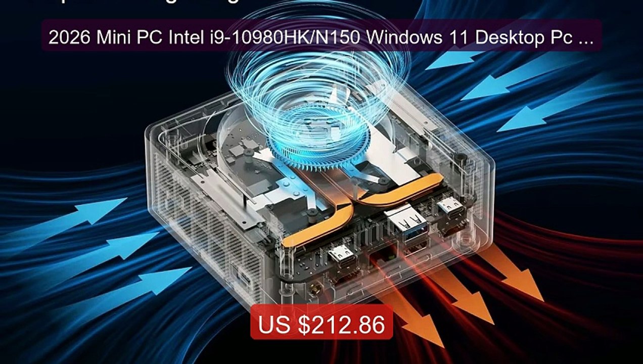 2026 Mini PC Intel i9-10980HK/N150 Windows 11 Desktop Pc Gaming Com... -- Top Rated 2026 | Buy Now!
