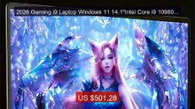 2026 Gaming i9 Laptop Windows 11 14.1"Intel Core i9 10980HK C... -- Amazing Value 2026 | Must Have!