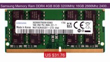 Samsung Memory Ram DDR4 4GB 8GB 3200MHz 16GB 2666Mhz 2400MHz 2... -- Best Buy 2026 | Great Quality!