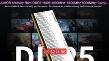 JUHOR Memory Ram DDR5 16GB 4800MHz  5600MHz 6000MHz  Computer ... -- Best Buy 2026 | Great Quality!