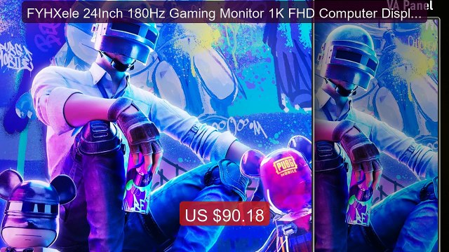 FYHXele 24Inch 180Hz Gaming Monitor 1K FHD Computer Display 1... Amazing Value 2026 | Must Have!