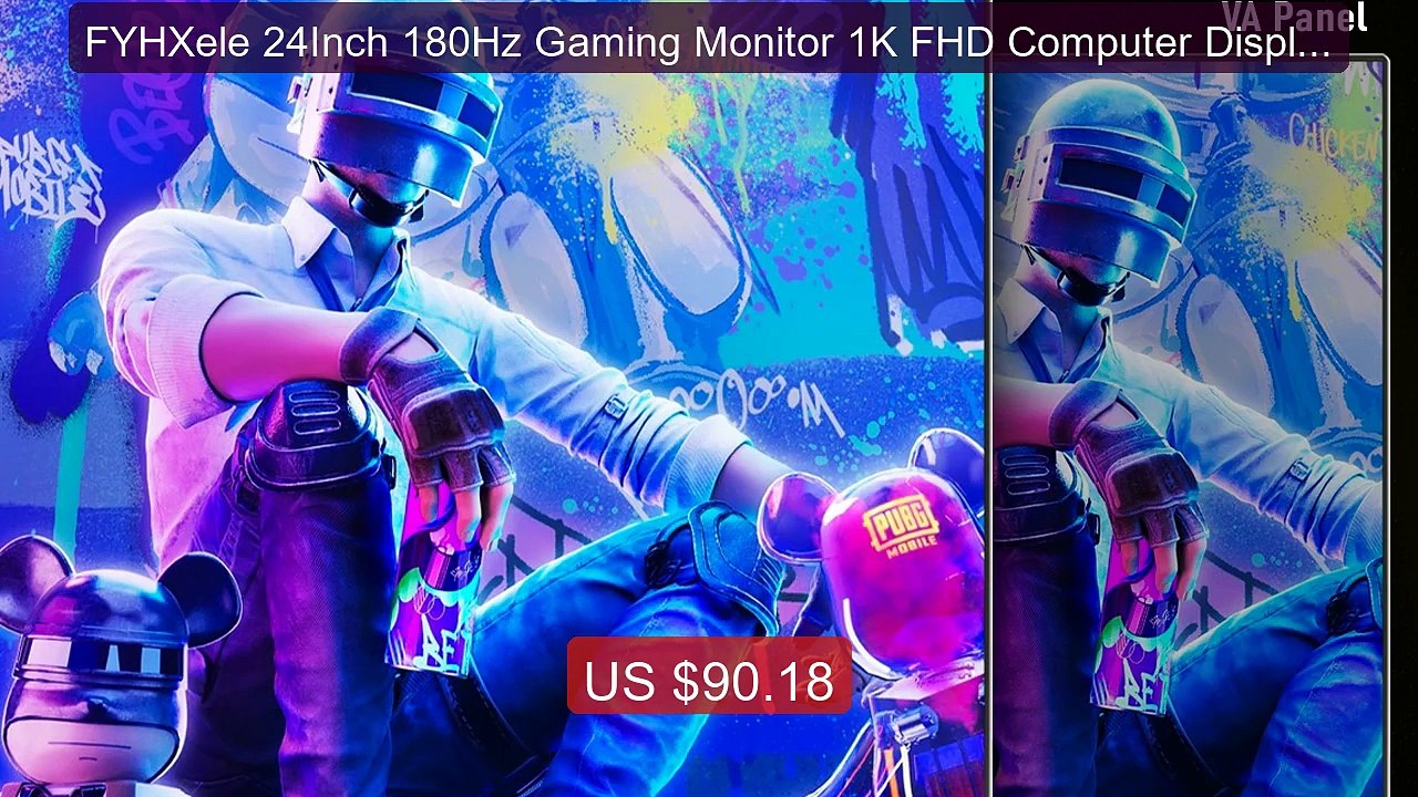 FYHXele 24Inch 180Hz Gaming Monitor 1K FHD Computer Display 1... -- Amazing Value 2026 | Must Have!