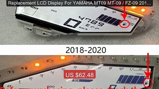Replacement LCD Display For YAMAHA MT09 MT-09 / FZ-09 2013-... Top Pick 2026 | Unbeatable Price!