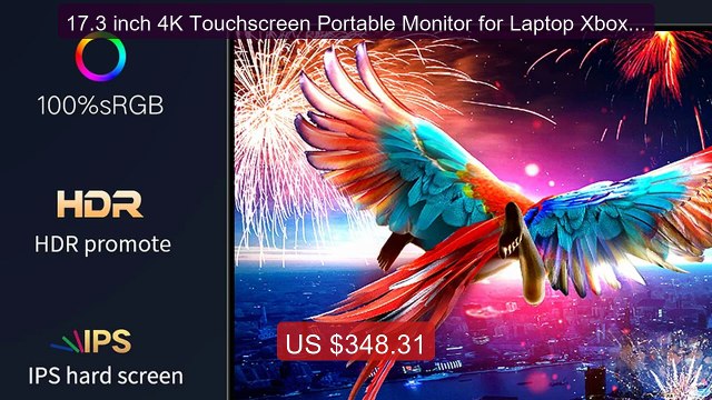 17.3 inch 4K Touchscreen Portable Monitor for Laptop Xbox Switch 38... Top Rated 2026 | Buy Now!