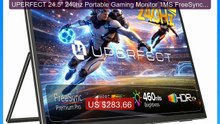 UPERFECT 24.5" 240hz Portable Gaming Monitor 1MS FreeSync E... -- Top Pick 2026 | Unbeatable Price!