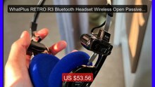 WhatPlus RETRO R3 Bluetooth Headset Wireless Open Passive Noise Re... -- Best Deal 2026 | Shop Now!
