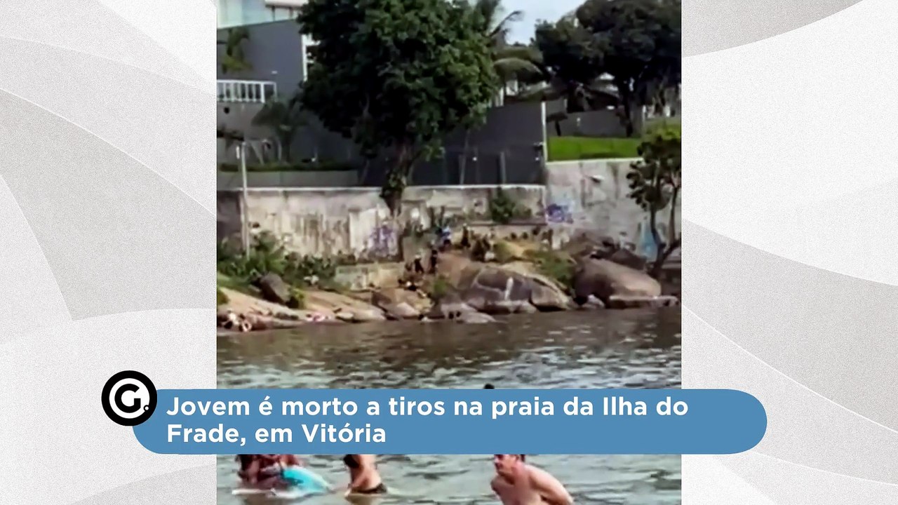 Jovem é morto a tiros na praia da Ilha do Frade, em Vitória