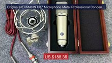 Original NEUMANN U87 Microphone Metal Professional Condenser S... -- Best Buy 2026 | Great Quality!