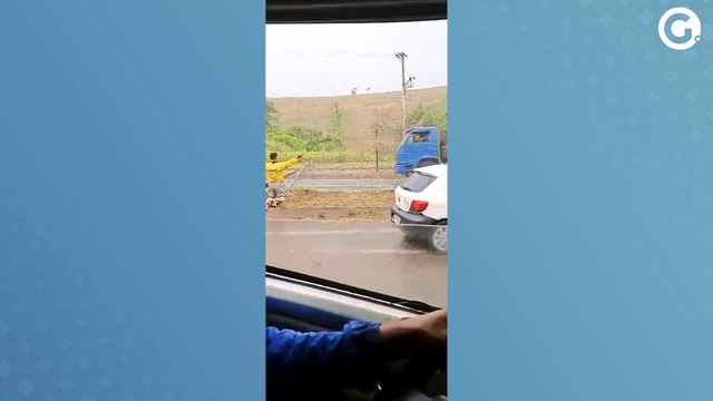 Em áudio, motorista vítima de acidente em Cariacica relata capotamento e oração: Livramento
