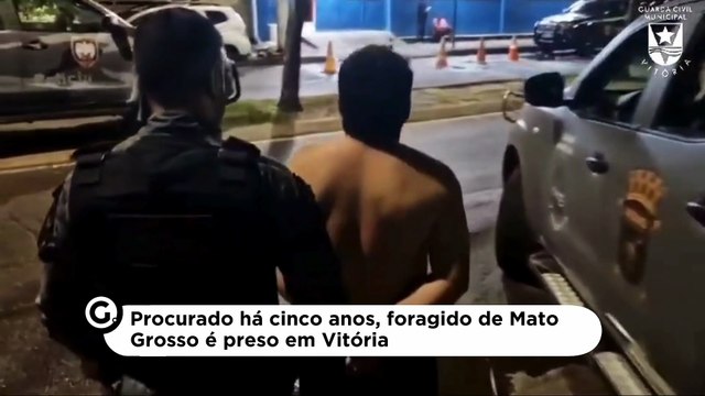 Procurado há cinco anos, foragido de Mato Grosso é preso em Vitória
