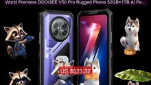 World Premiere DOOGEE V50 Pro Rugged Phone 52GB+1TB AI Pets Di... -- Hot Deal 2026 | Limited Offer!
