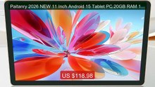 Paitanry 2026 NEW 11 Inch Android 15 Tablet PC 20GB RAM 128GB... -- Amazing Value 2026 | Must Have!