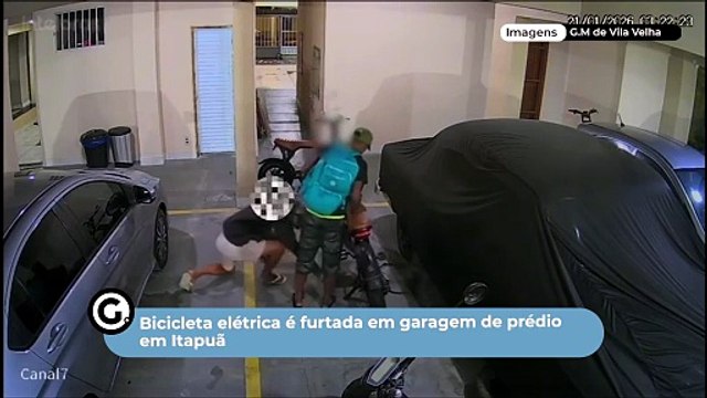 Bicicleta elétrica é furtada em garagem de prédio em Itapuã