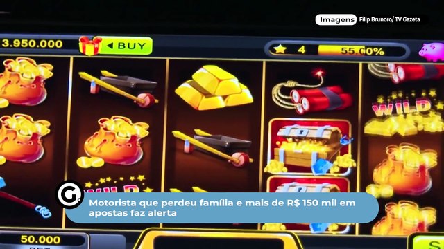 Motorista que perdeu família e mais de R$ 150 mil em apostas faz alerta
