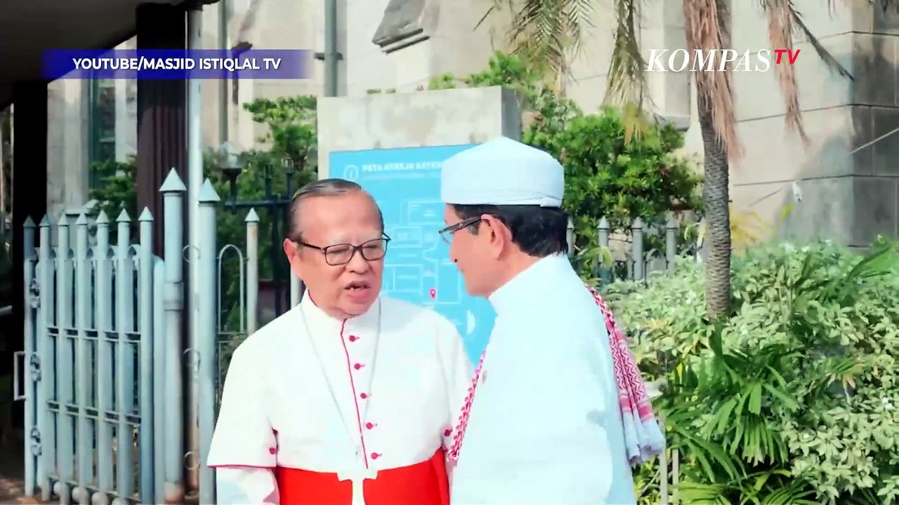 Didampingi Menag Nasaruddin, Presiden Jerman Jelajahi Istiqlal hingga Katedral