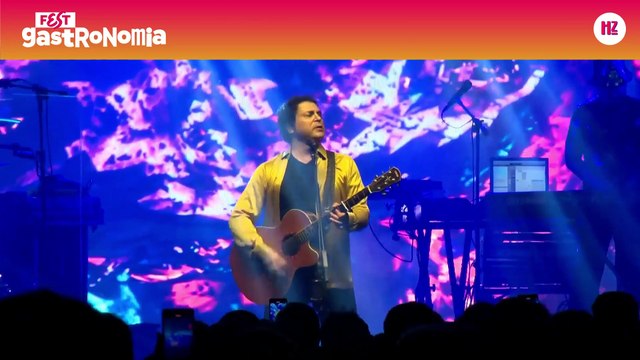 Veja os melhores momentos do show de Frejat no Fest Gastronomia