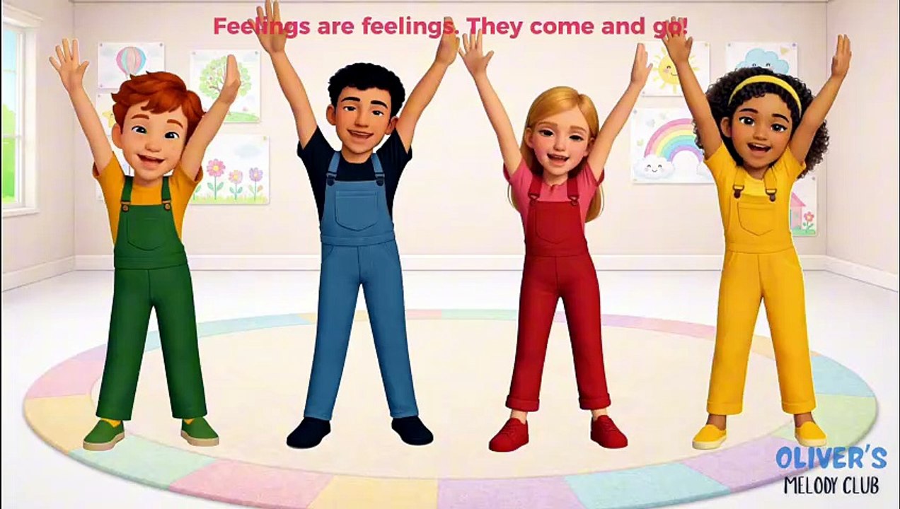Cha Cha Cha Mindfulness Dance for Kids _ Feelings Come and Go _ SEL 2160P
