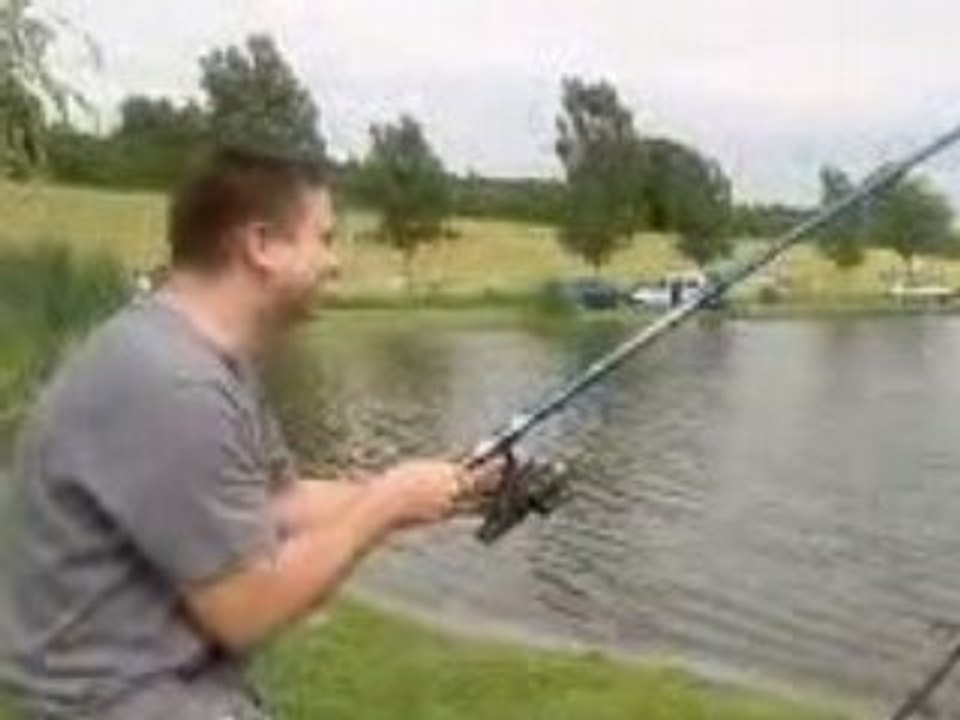 Chrtistophe à la pêche
