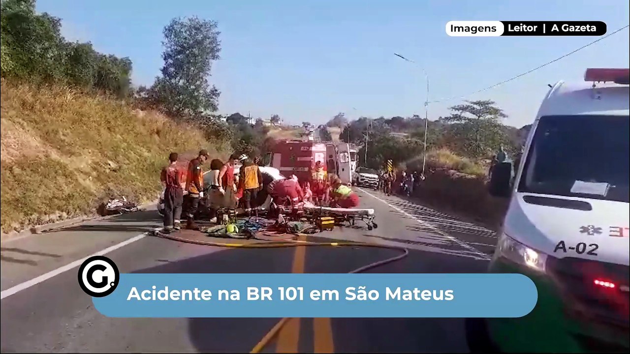 Acidente na BR 101 em São Mateus