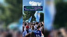 Argentina fans take over Kansas City