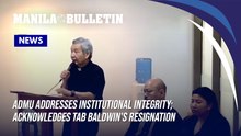 AdMU addresses institutional integrity; acknowledges Tab Baldwin's resignation