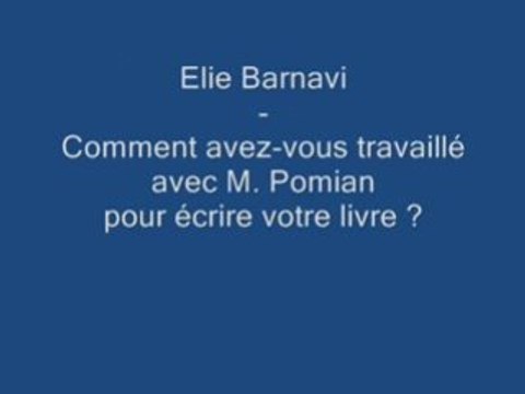 Elie Barnavi - Etats Généraux de l'Europe (1)