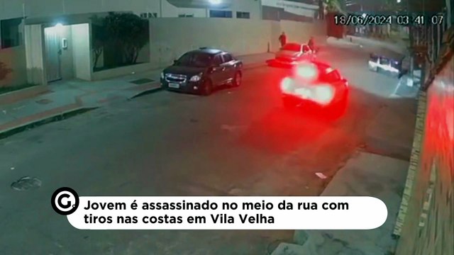 Jovem é assassinado no meio da rua com tiros nas costas em Vila Velha
