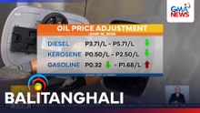 Oil price adjustment, epektibo ngayong araw | Balitanghali