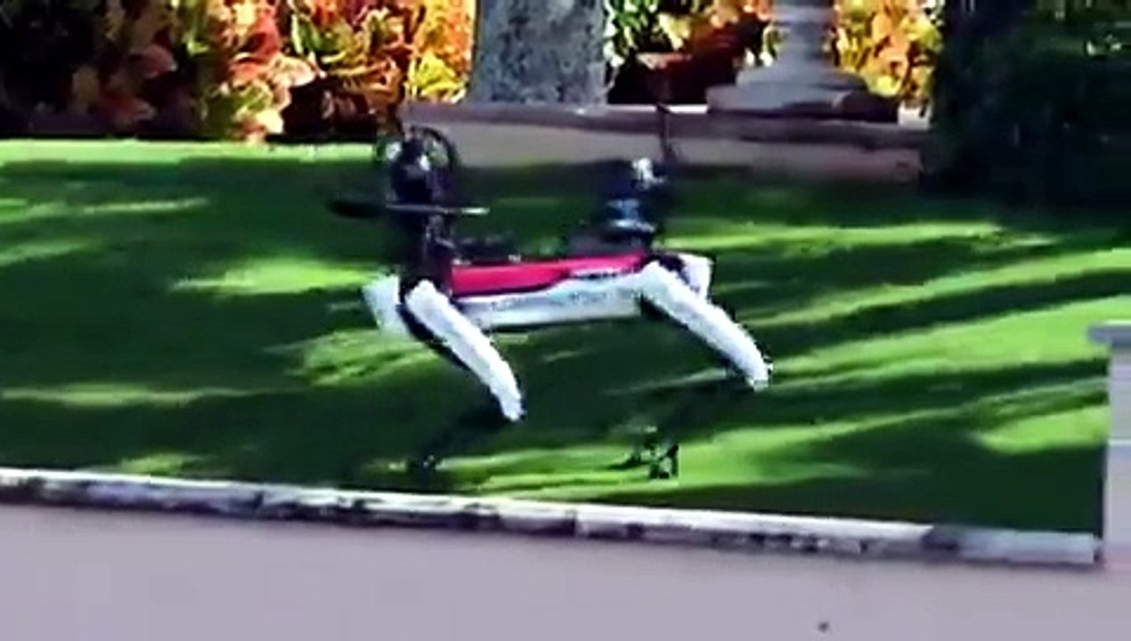 Trump’s Security Team Is Using a Robot Dog