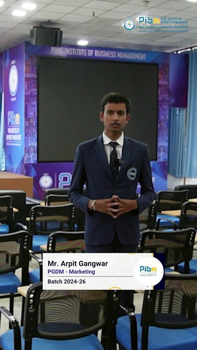 PIBM to A.O.Smith | MBA & PGDM Placements | Arpit Gangwar | Batch 2024–26
