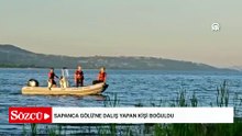 Sapanca Gölü'ne dalış yapan kişi boğuldu
