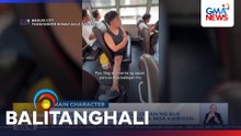 Pasahero, nag-split sa mga upuan ng bus para pabirong i-reserve para sa mga kaibigan | Balitanghali
