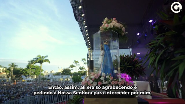 Festa da Penha: vendedora renova a fé após cura de derrame cerebral