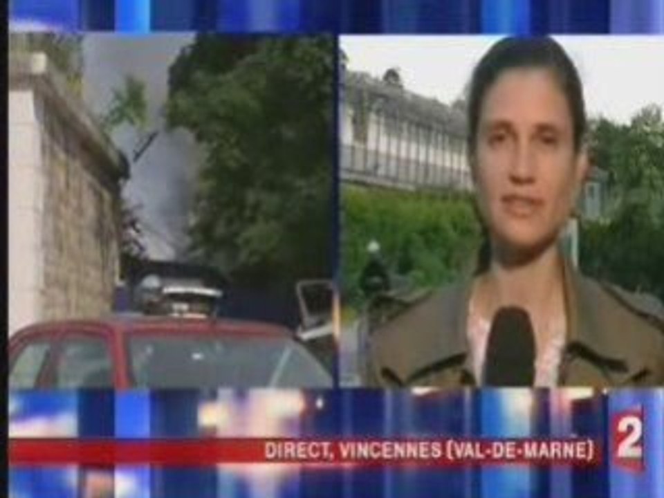 France 2 Incendie Vincennes