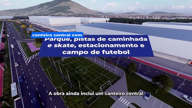 Av. Civit I, na Serra, vai ganhar novas faixas e área de lazer