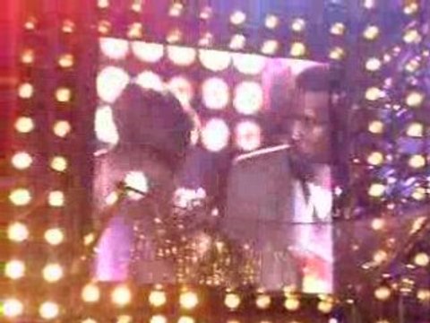 Kanye West a la Fete de la Musique avec Estelle Auteuil