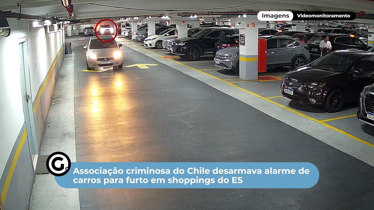 Associação criminosa do Chile desarmava alarme...