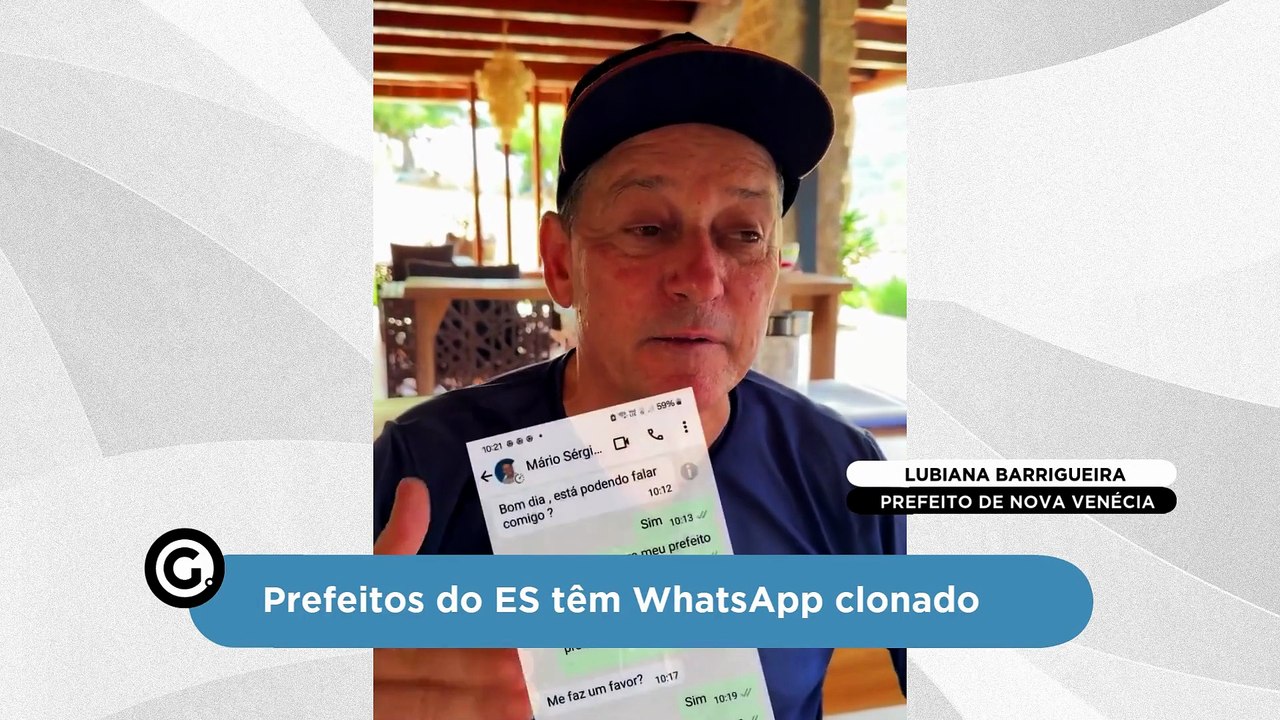 Prefeitos do ES têm WhatsApp clonado