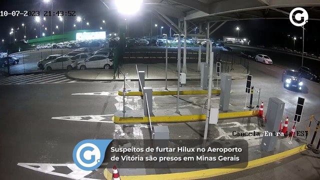 Suspeitos de furtar Hilux no Aeroporto de Vitória são presos em Minas Gerais