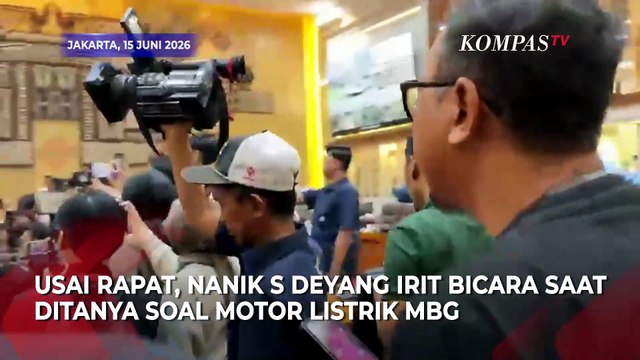 Respons Kepala BGN Nanik S Deyang Ditanya Motor Listrik MBG Usai Rapat Bersama DPR RI