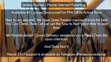 (Courseslibrary.com)Jeremy Haynes – Master Internet Marketing