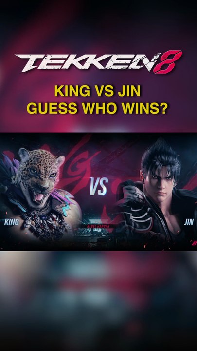 Tekken 8 - King vs Jin Guess Who Wins #GamesTyphoon #Tekken8 #KingVsJin #JinKazama #Shorts #Combo