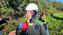 Tenente Malheiros, do Corpo de Bombeiros de Umuarama, e testemunha falam sobre acidente na PR-580