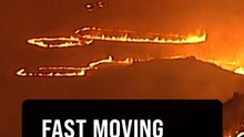 Wildfires burn through night in California county, evacuations underway